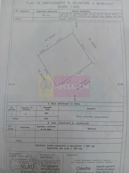Izvorani - Teren intravilan langa lac | Rezidential P+1E
